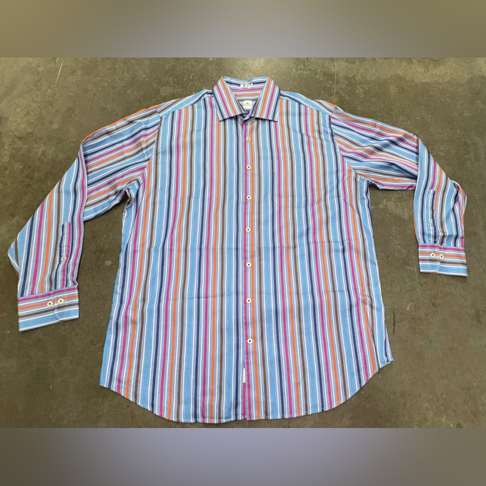 Peter Millar Excursionist Multicolor Flex Stripe … - image 1